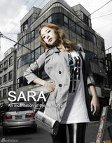 高清组图：韩星SARA街头写真大片 展完美潮感