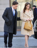 高清组图：莉顿-梅斯特现身《绯闻女孩》片场