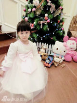 组图：森碟萌照全纪录 田亮有女初长成