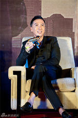 组图：《特殊身份》西安首映甄子丹谈“戏霸”