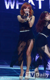 组图：SISTAR孝琳M字腿惹火 EXO小分队抒情回归