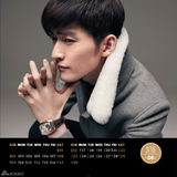 组图：张翰2013台历写真展贵族气质