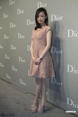 组图：章子怡红裙喜庆气场胜倪妮 李嘉欣深V抢镜