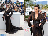 组图：霓裳轻舞东方美 戛纳红毯上的中国女星
