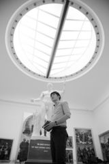 组图：张晓龙米兰行文化之旅 触摸历史的温度