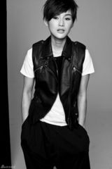 幻灯图：陈瑞全新写真曝光 短发造型尽显帅气