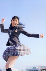 AKB渡边麻友海量制服写真 笑容清纯青春无敌