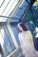 高清图：栗子姐高露夏日写真 清新脱俗文艺范儿