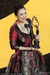 组图：章子怡凭《宗师》再获最佳女主 十度封后