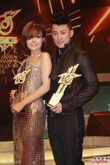 组图：TVB劲歌金曲落幕 容祖儿林峰成大赢家