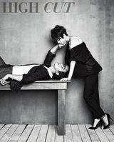 组图：韩星郑雨盛(郑宇成)韩孝珠时尚大片大玩暧昧