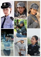 组图：盘点明星帅气军装造型 男星阳刚女星飒爽