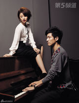 幻灯：林心如牵手世界冠军蔡赟 甜蜜演绎复古风潮