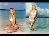 安娜-库尔尼科娃泳装秀