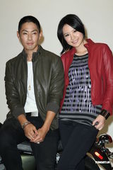 组图：吴建豪和女友感情稳定 与安心亚首合作广告