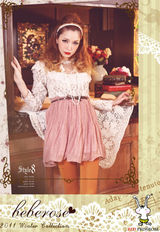 组图：藤井莉娜冬装写真 上演日系梦幻公主秀