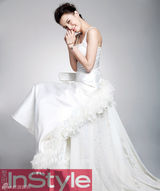 高清图：小宋佳登杂志封面 唯美演绎婚纱情缘