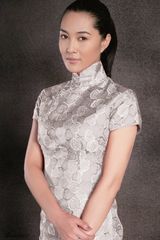 幻灯图集：旗袍美人花样年华 王菁华演绎东方情结