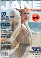 组图：克里斯汀娜杂志封面欣赏