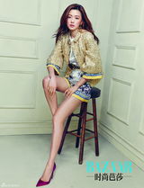 高清组图：全智贤拍时尚大片秀长腿 展女神气质