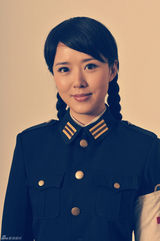 组图：《暗渡》北京热拍 刘佩琦颜丹晨演绎守护国宝