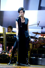 组图：江苏卫视春晚录制 F4合体亮相李宇春献唱