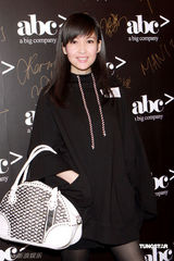 幻灯图：古巨基时尚开潮店 好友周慧敏站台支持