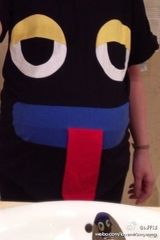 组图：杨千嬅微博大肚日记