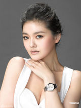 高清图：大S为名表代言 妆容高贵气质典雅