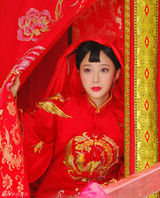 组图：《九河入海》将播 熊乃瑾演俏丽新娘