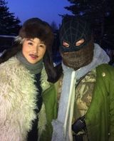 组图：孙菲菲遭剧组人员殴打 事故现场曝光