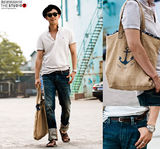 明星爱街拍：白色裸色连衣裙VS男士夏日休闲装