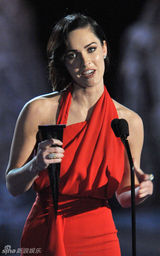 高清组图：福克斯阿尔芭德普大闹2009科幻颁奖礼 