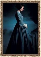 高清图：袁泉产后首度曝光 《简爱》明信片显质感