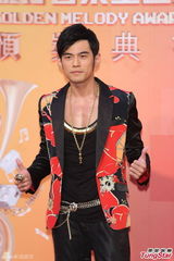 组图：蔡依林周杰伦同台颁奖 遭陶子调侃抱一个