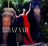 组图：林鹏拍芭莎大片 泰国异域衬托风情万种