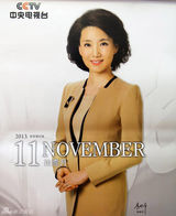 组图：央视名嘴2013年历 康辉董卿成一哥一姐