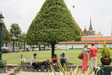 组图：曼谷参观大皇宫游客如织