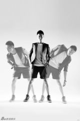 组图：王雷写真造型时尚动感十足