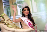 组图：缅甸选美冠军系华裔 50年首参加世界比赛