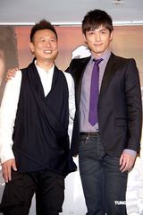 幻灯图：胡歌张萌赴台宣传 《神话》即将台湾播映