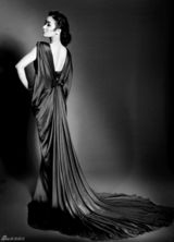 组图：黄曼优雅大片典雅从容秀美背