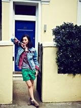 组图：小宋佳登《优家画报》 伦敦掠影感触英伦风尚