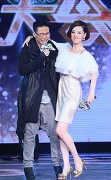 组图：苏永康与《舞林大会》女主持共舞