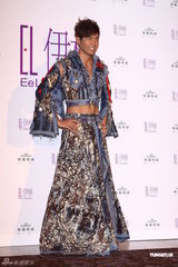 组图：林嘉绮爆乳成台湾模特公司年会焦点