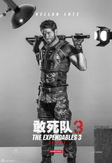 组图：《敢死队3》发海报 14年8月硬汉归来
