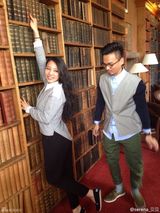 组图：王力宏娇妻生活照曝光 长发披肩知性俏皮