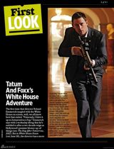 组图：《白宫陷落》曝剧照 查宁鲜血飞溅护总统