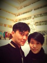 组图：“帅气机长”张智霖微博生活照集锦