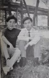 组图：孟非青葱文艺旧照头发浓密